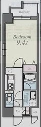 新御徒町駅 徒歩6分 5階の物件間取画像